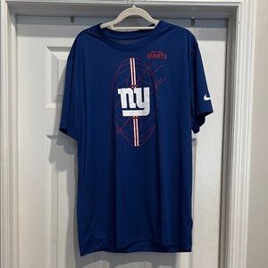 Nike Blue New York Giants Short Sleeve Tee